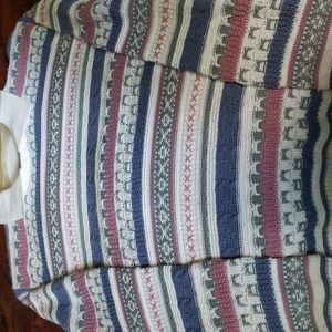 Alfred Dunner Sweater Cable Knit